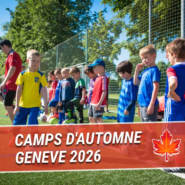 Camps de foot d'automne Genève 2026
