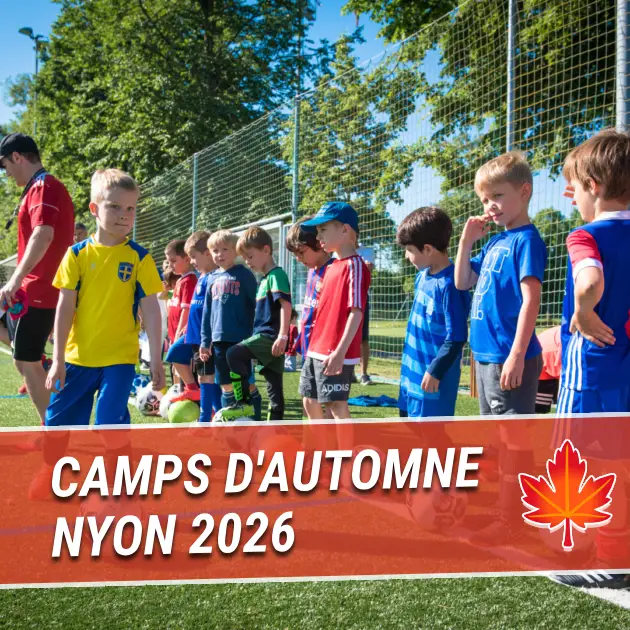 Camps de foot d'automne Nyon 2026