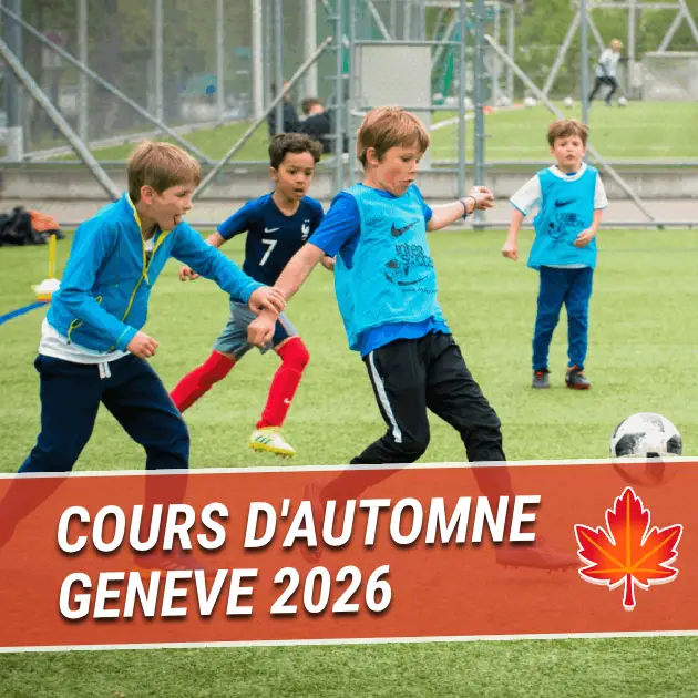 Cours de foot d’automne Genève 2026