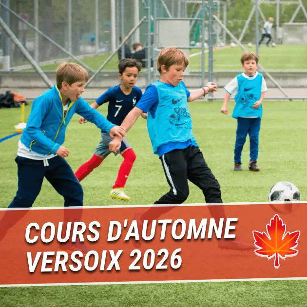 Cours de foot d’automne Genève 2026