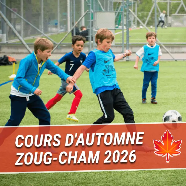 Cours de foot d’automne Zoug 2026