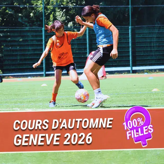 Cours de foot d’automne Genève 2026
