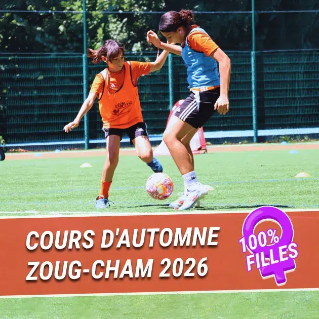 Cours de foot d’automne Zoug 2026