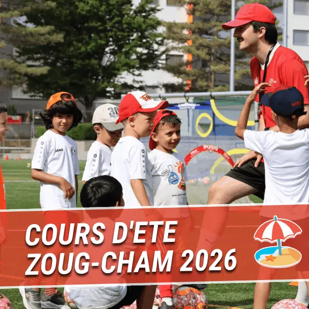 Cours de foot de printemps/été Zoug 2026