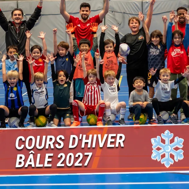 Cours de foot d'hiver en intérieur Bâle 2027